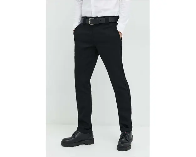 Dickies pantaloni barbati, culoarea negru, mulata DK0A4XK8BLK1-BLACK