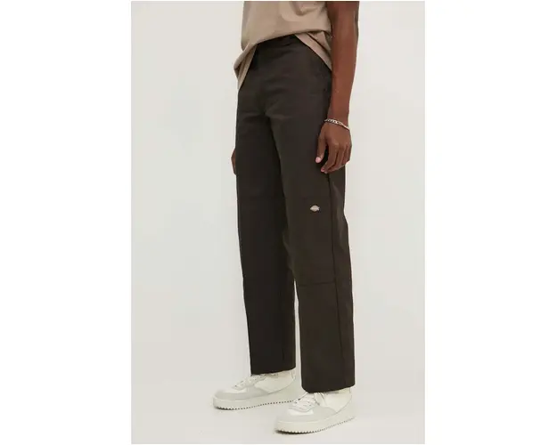 Dickies pantaloni barbati, culoarea negru, drept