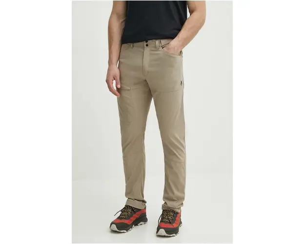 Peak Performance pantaloni de exterior Iconiq culoarea verde