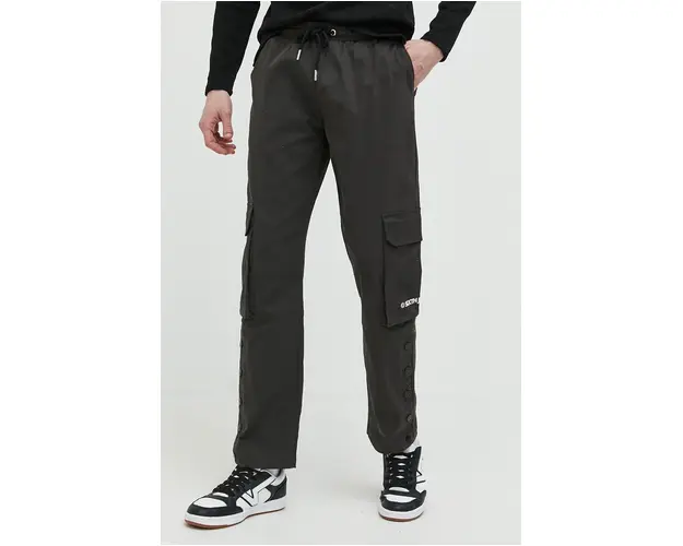 Sixth June pantaloni barbati, culoarea gri, drept