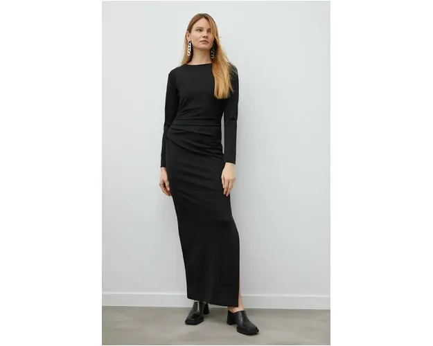 Tiger Of Sweden rochie culoarea negru, maxi, drept