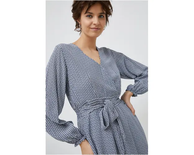 Pepe Jeans rochie culoarea albastru marin, mini, evazati