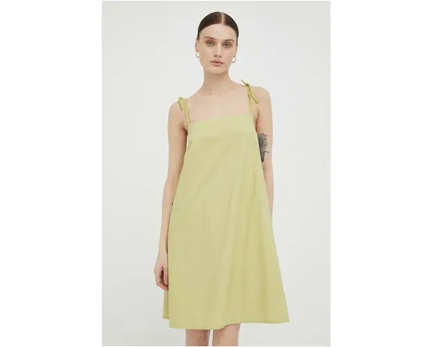 G-Star Raw rochie culoarea verde, mini, drept