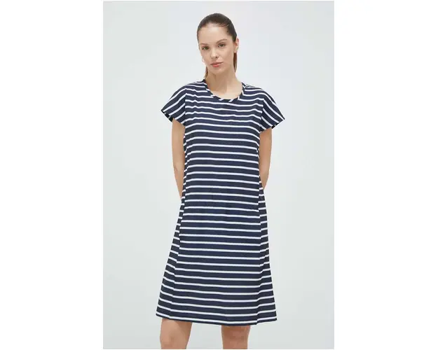 Helly Hansen rochie culoarea bleumarin, mini, drept 34346