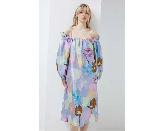 Stine Goya rochie mini, evazati