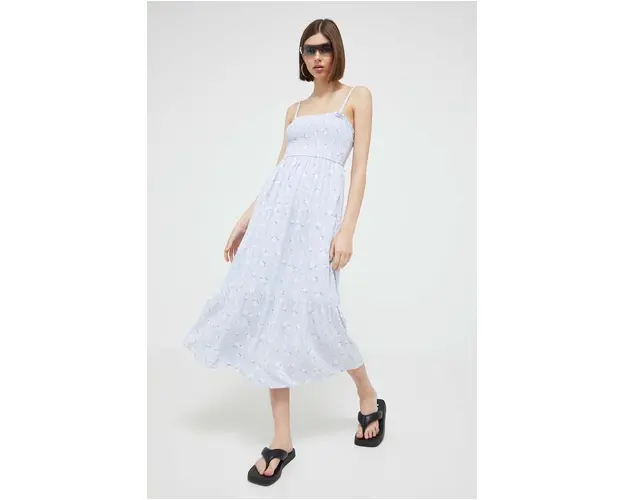 Hollister Co. rochie midi, evazati
