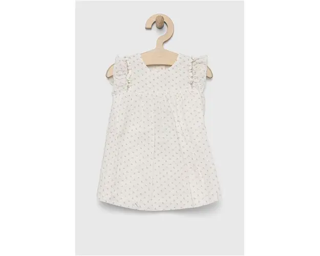 United Colors of Benetton rochie bebe culoarea bej, mini, evazati