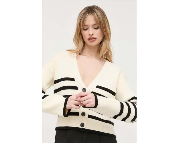Notes du Nord cardigan femei, culoarea bej
