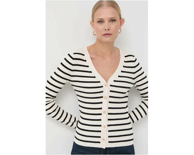 Morgan pulover femei, culoarea bej, light