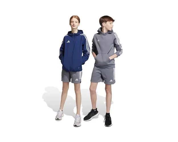 adidas Performance pantaloni scurti copii TIRO23L culoarea gri, talie reglabila