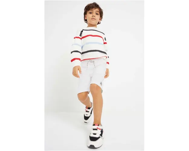 Mayoral pantaloni scurti copii culoarea bej