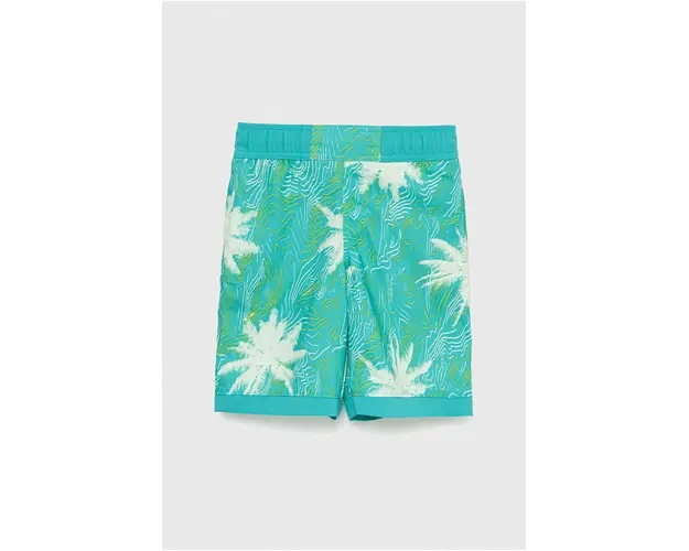 Columbia pantaloni scurti copii Sandy ShoresBoardshort culoarea verde, talie reglabila