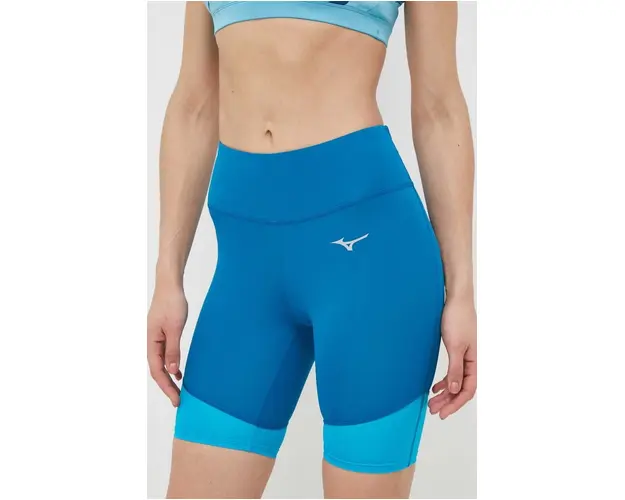 Mizuno pantaloni scurti de alergare Impulse Core Mid neted, high waist