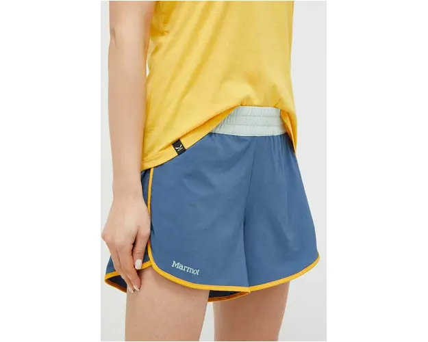 Marmot pantaloni scurti outdoor Elda neted, medium waist