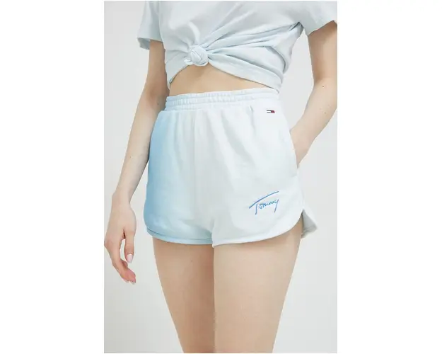 Tommy Jeans pantaloni scurti femei, modelator, high waist