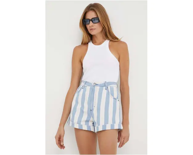 Lee pantaloni scurti jeans femei, modelator, high waist