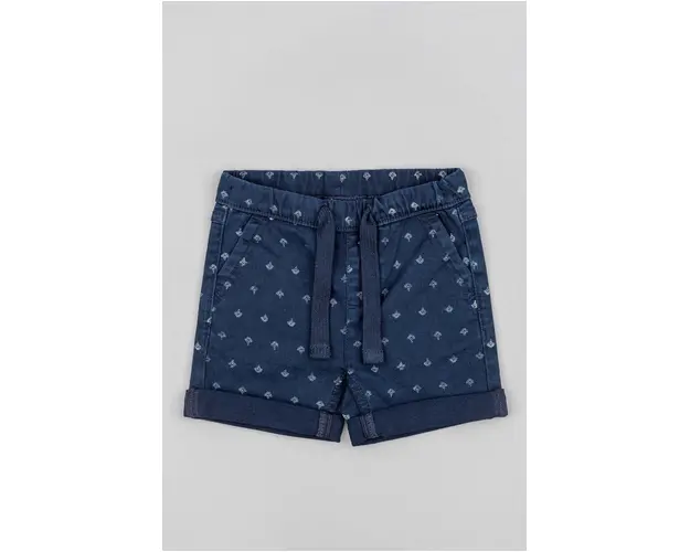 zippy pantaloni scurti copii culoarea albastru marin, modelator, talie reglabila