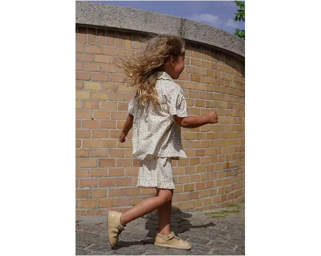 Konges Sløjd pantaloni scurti din bumbac pentru copii modelator