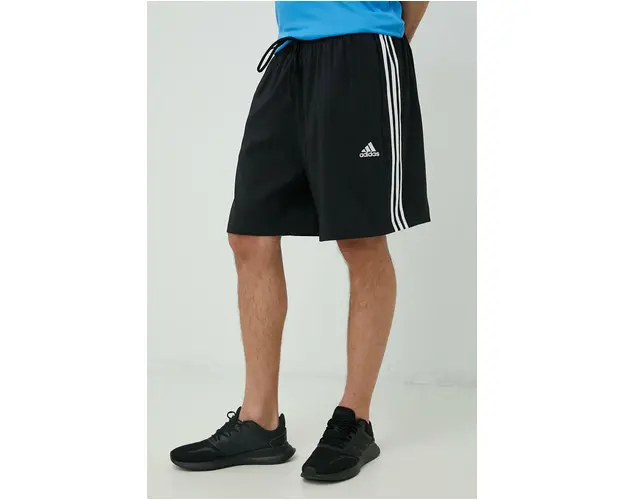 adidas pantaloni scurti de antrenament Essentials Chelsea barbati, culoarea negru