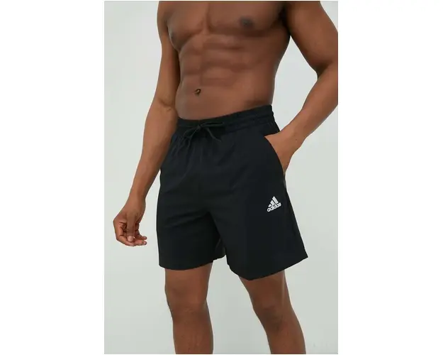 adidas pantaloni scurti de antrenament Chelsea barbati, culoarea negru IC9392