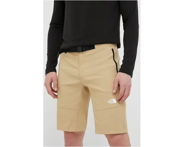 The North Face pantaloni scurti outdoor Lightining culoarea bej