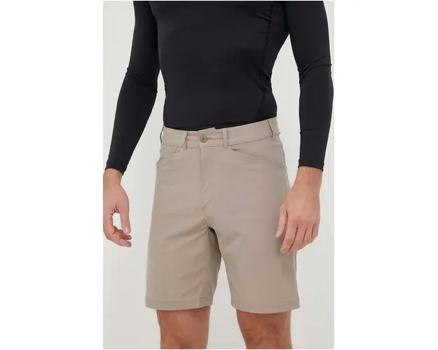 Houdini pantaloni scurti outdoor Dock culoarea bej