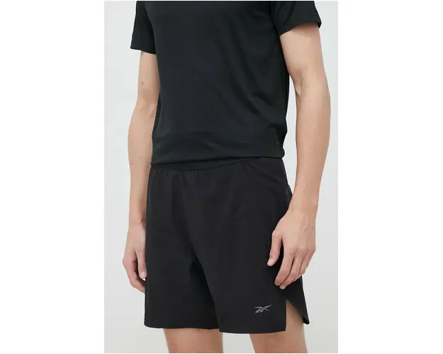 Reebok pantaloni scurti de antrenament Speed 3.0 culoarea negru