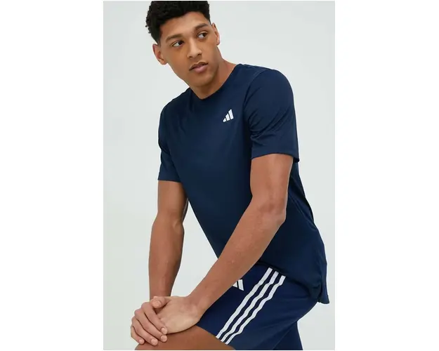 adidas Performance pantaloni scurti de antrenament Train Essentials culoarea albastru marin