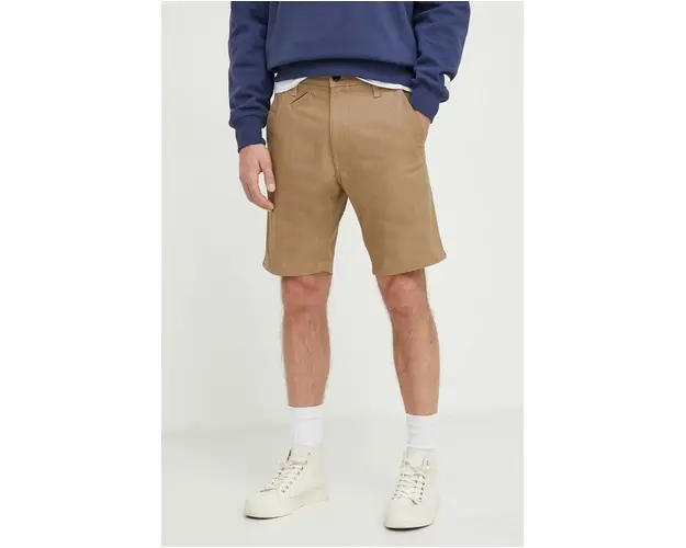 G-Star Raw pantaloni scurti barbati, culoarea bej