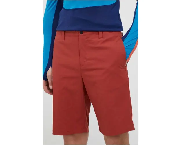 Jack Wolfskin pantaloni scurti outdoor Desert culoarea rosu