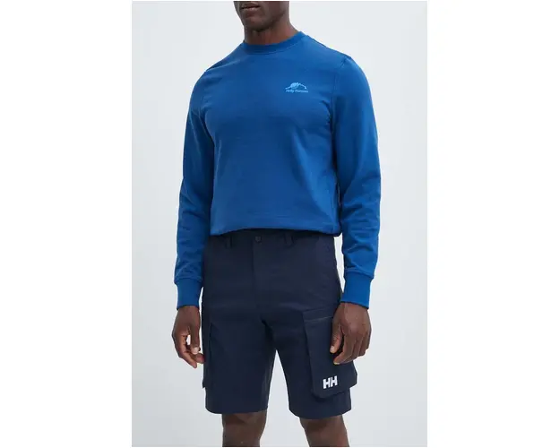 Helly Hansen pantaloni scurti outdoor Move QD 2.0 culoarea albastru marin
