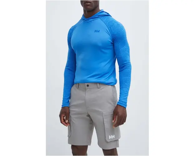 Helly Hansen pantaloni scurti outdoor Move QD 2.0 culoarea gri