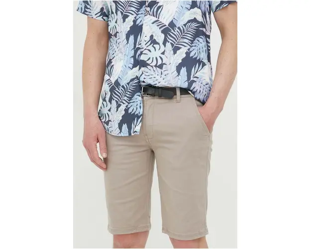 Lindbergh pantaloni scurti barbati, culoarea bej