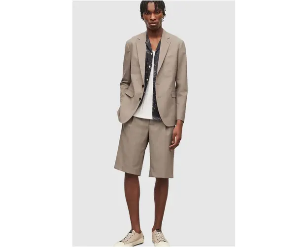 AllSaints pantaloni scurti barbati, culoarea bej