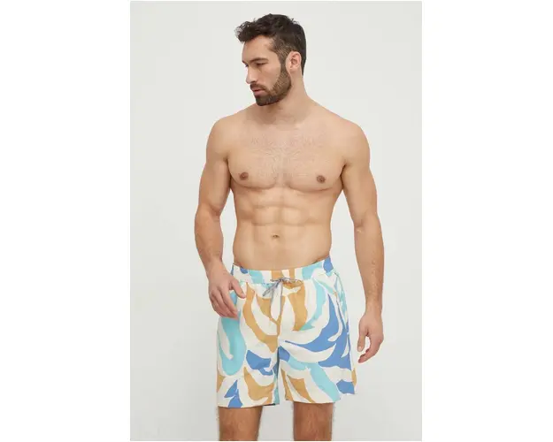 Columbia pantaloni scurti de baie Summerdry culoarea bej, 1930461