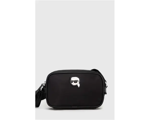 Karl Lagerfeld poseta culoarea negru