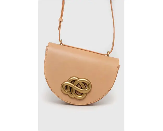 By Malene Birger poseta de piele culoarea bej