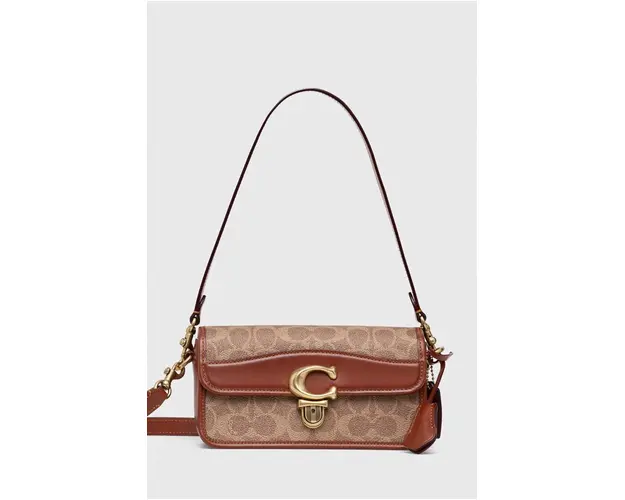 Coach poseta culoarea maro