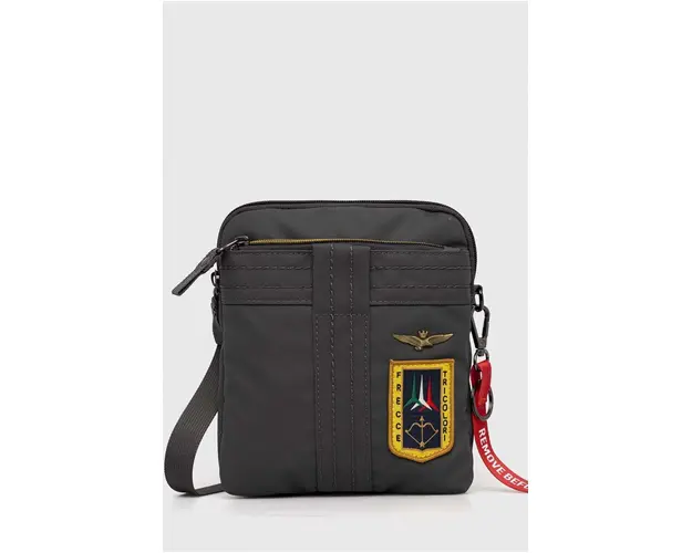 Aeronautica Militare borseta culoarea gri