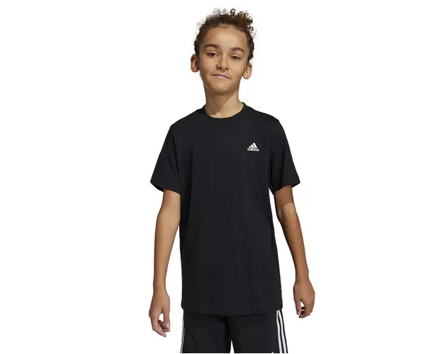 Adidas tricou de bumbac pentru copii U SL culoarea negru, cu imprimeu