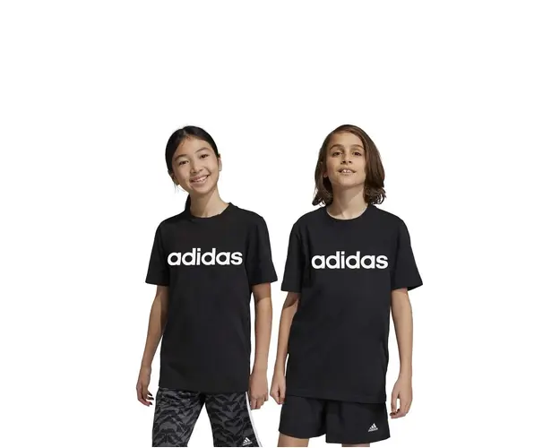 Adidas tricou de bumbac pentru copii U LIN culoarea negru, cu imprimeu