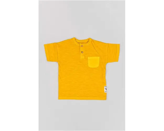 zippy tricou de bumbac pentru copii culoarea portocaliu, neted