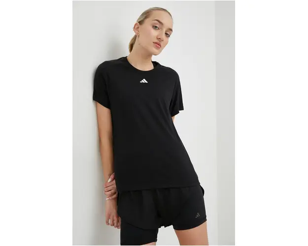 adidas Performance tricou de antrenament Training Essentials culoarea negru HR7795