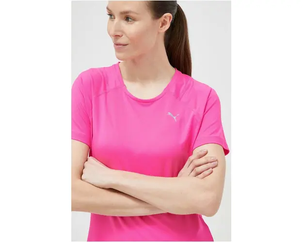Puma tricou de alergare Cloudspun culoarea roz