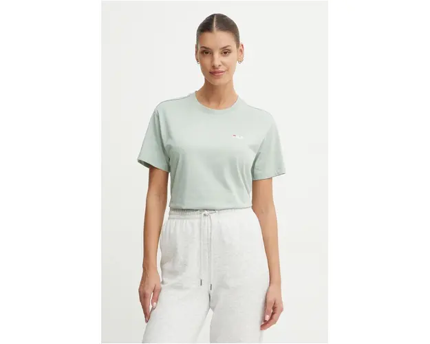 Fila tricou din bumbac culoarea verde