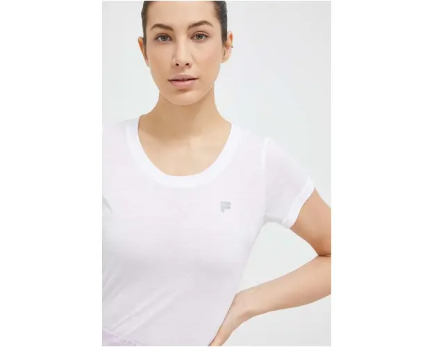 Fila tricou de antrenament Rahden culoarea alb