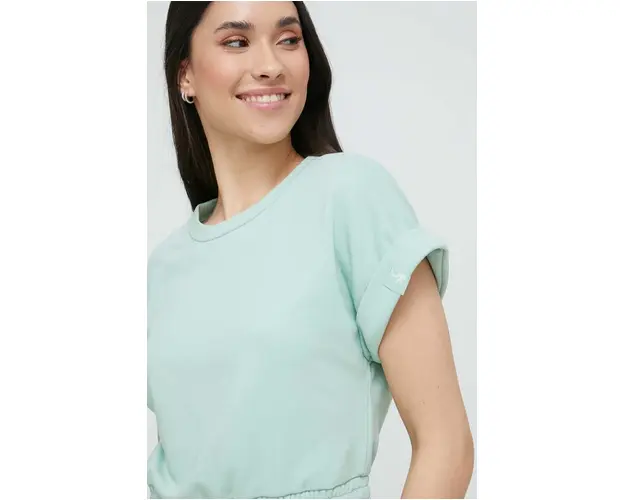 United Colors of Benetton tricou lounge culoarea verde