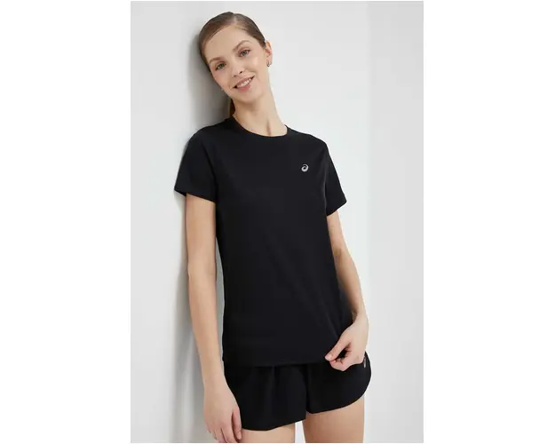 Asics tricou de alergare Core culoarea negru