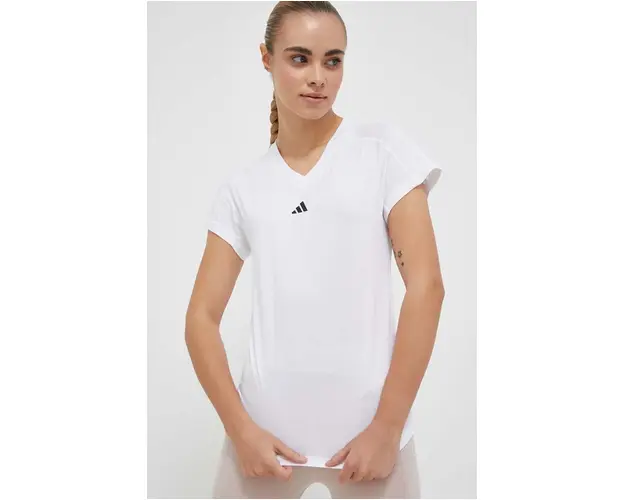 adidas Performance tricou de antrenament Train Essentials culoarea alb HR7878