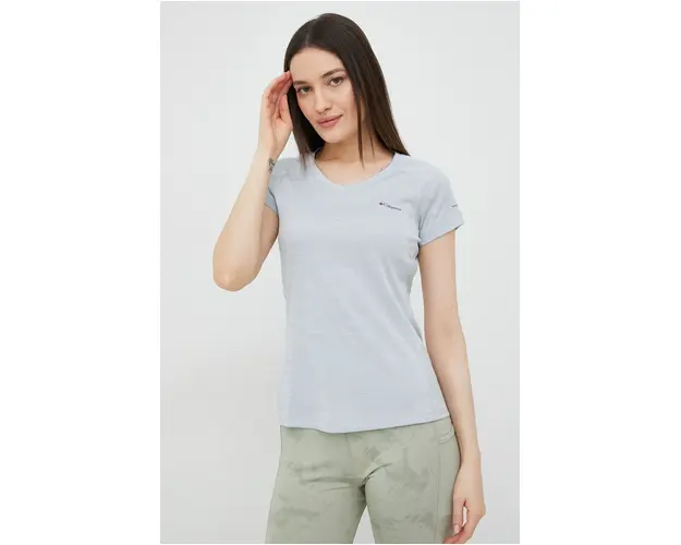 Columbia tricou sport Zero Rules culoarea gri 1533571